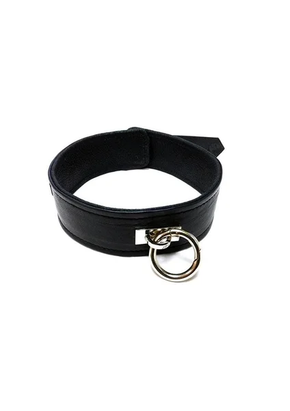 Plain Leather BDSM Collar, Real Leather by Rouge — image 14 of 18