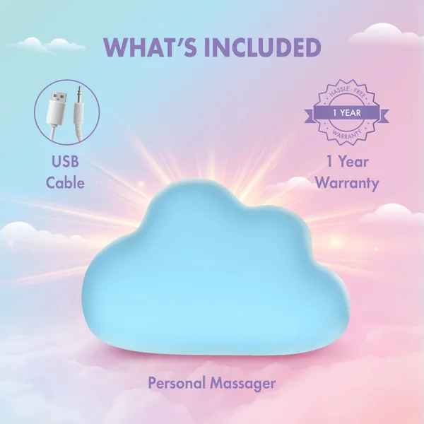 Cuddle Cloud Clitoral Vibrator with Pleasure Curves — image 14 of 20