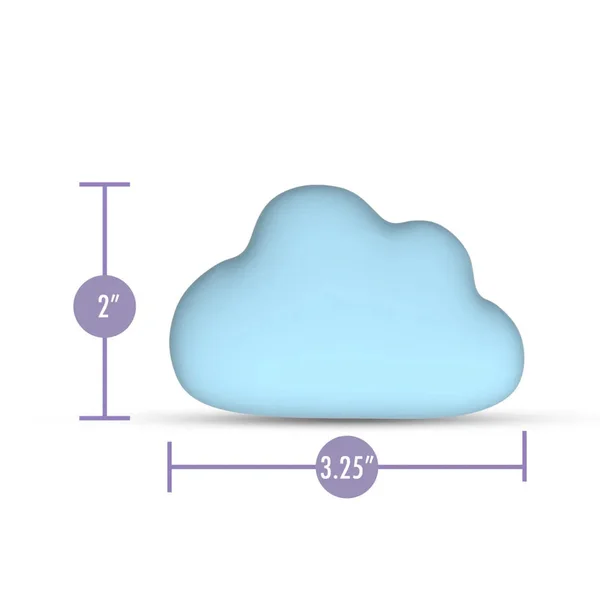 Cuddle Cloud Clitoral Vibrator with Pleasure Curves — image 17 of 20