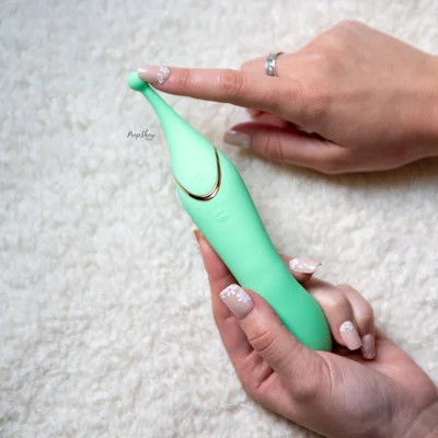 stella dual ended vibrator pinpoint clitoral g spot