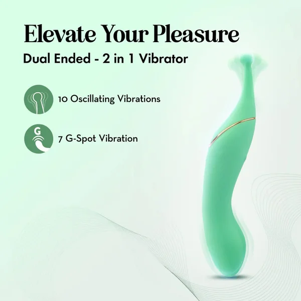 Stella Dual-Ended Vibrator - Pinpoint Clitoral + G-spot — image 5 of 18