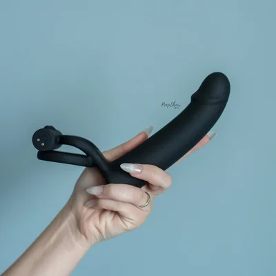 full swing vibrating cock ring for dp clitoral stimulation
