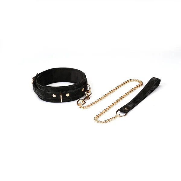 Boudoir Amor Soft-Padded Collar with Leash — image 9 of 25