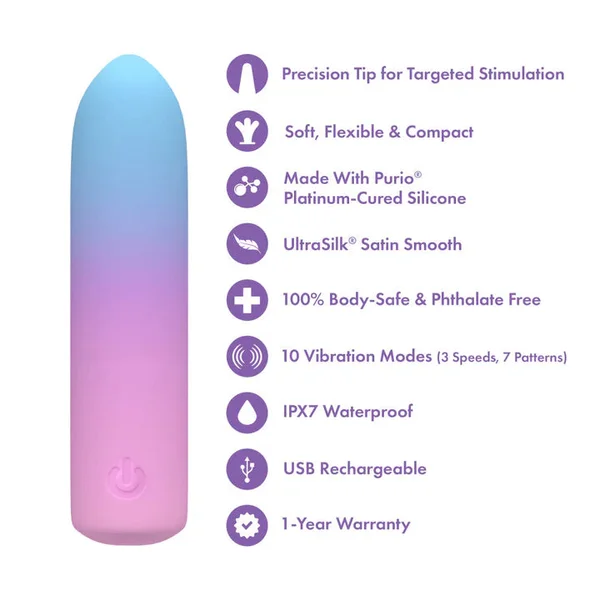 Berry Burst Soft, Flexible Bullet Vibrator — image 8 of 14