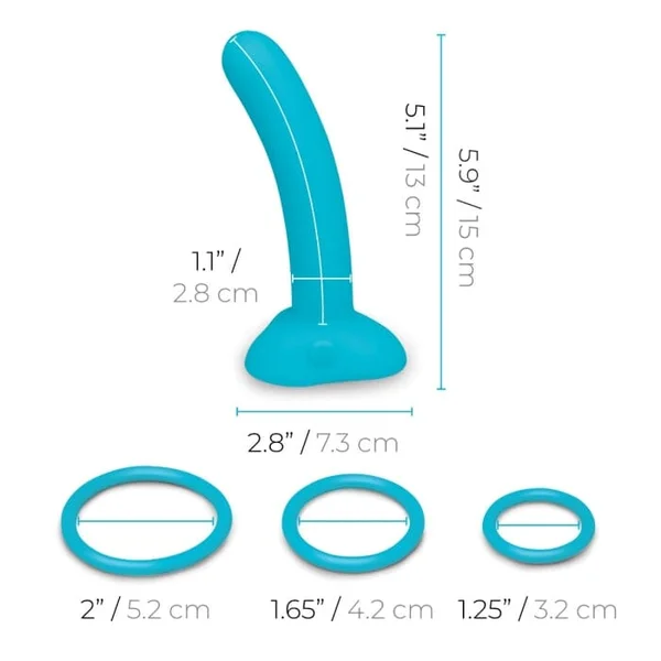 Every Body Strap-On Harness Set with 6-Inch Silicone dildo — image 4 of 12