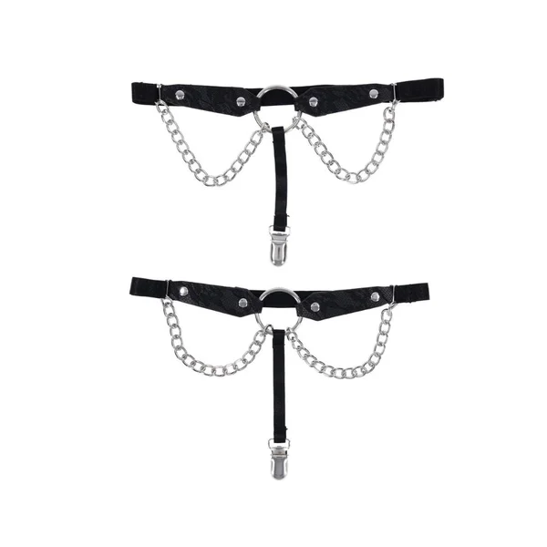 Chain Lace Garters — image 7 of 16