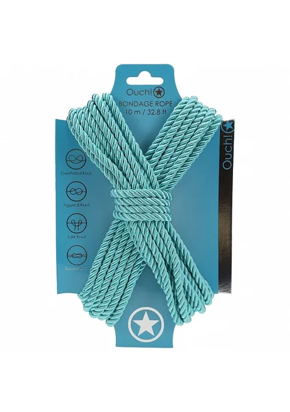 Bondage Rope - 33 feet Teal — image 2 of 4
