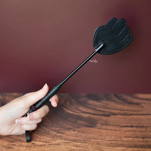 Leather Mini Hand Riding Crop — image 3 of 18