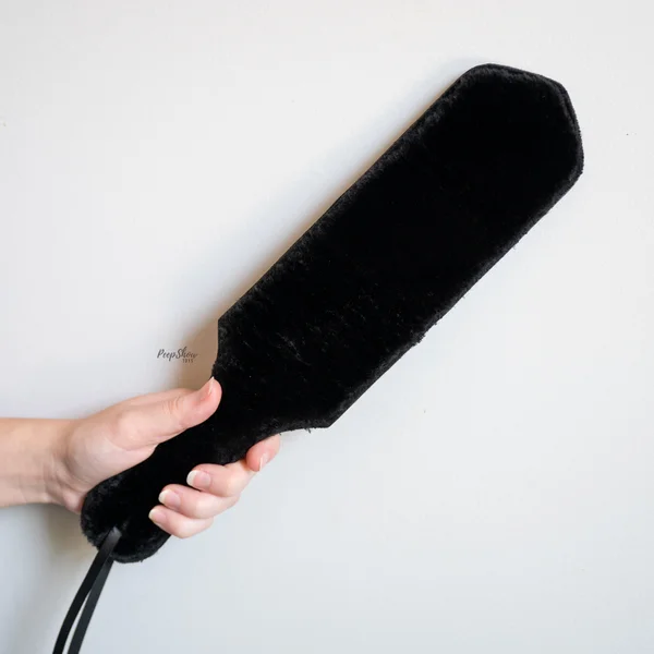 Real Leather Paddle with Fur side — image 8 of 14