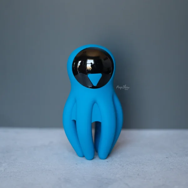 Digital Vibrating Silicone Penis Head Stimulator with Tentacles — image 8 of 10