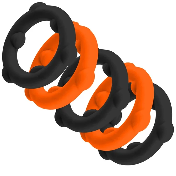 Oxballs Gearheads 5-Pack Cock Ring Set — image 13 of 25
