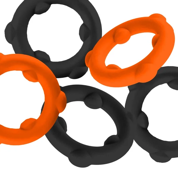 Oxballs Gearheads 5-Pack Cock Ring Set — image 12 of 25