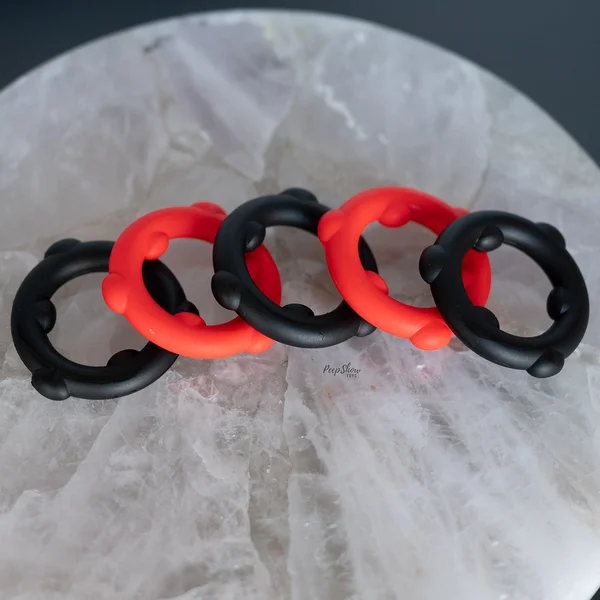 Oxballs Gearheads 5-Pack Cock Ring Set — image 2 of 25
