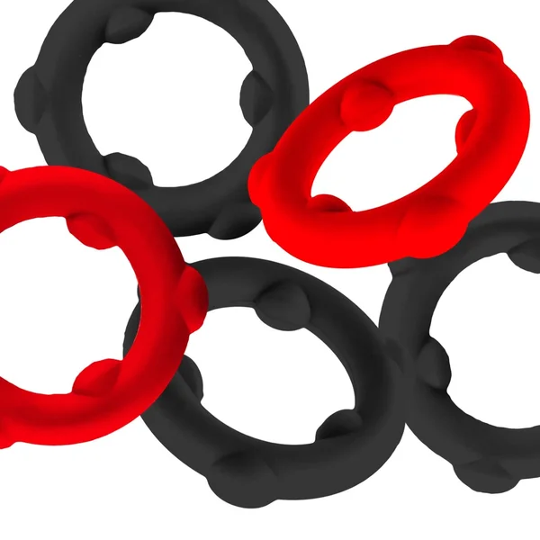 Oxballs Gearheads 5-Pack Cock Ring Set — image 11 of 25