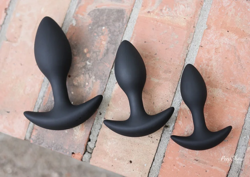 ×3 Heft Ultra Weighted Silicone Butt Plugs - 3-Pack — image 20 of 22