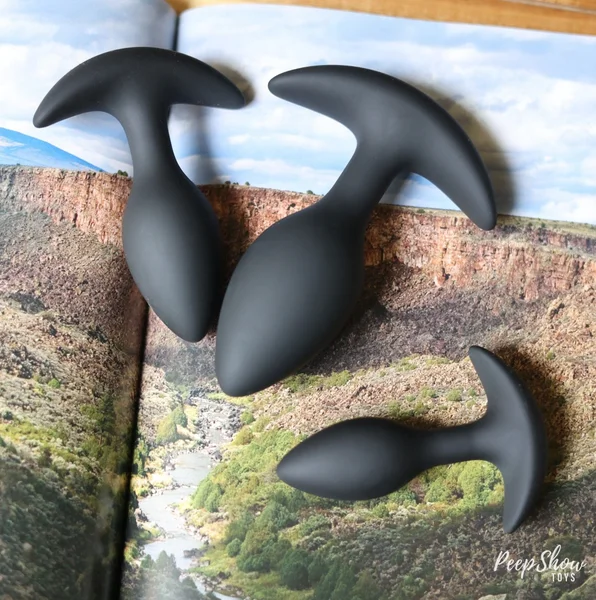 ×3 Heft Ultra Weighted Silicone Butt Plugs - 3-Pack — image 13 of 22
