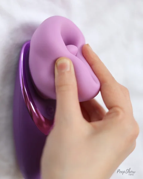 Pleasure Sucker Oral Sex Vibrator, with super-soft silicone lips — image 2 of 20