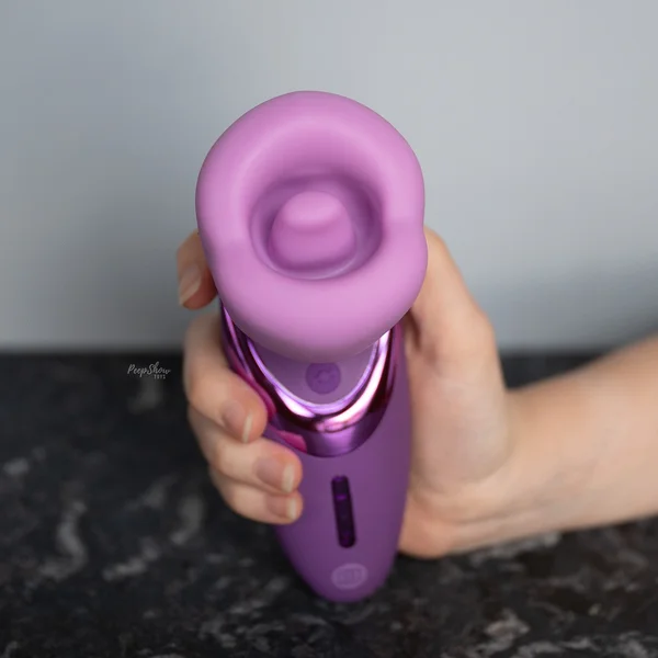 Pleasure Sucker Oral Sex Vibrator, with super-soft silicone lips — image 4 of 20