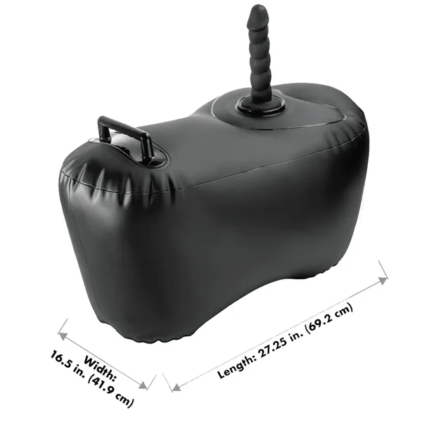 Body Dock Inflatable Love Seat Blow-Up Mount with Silicone Dildo — image 18 of 24