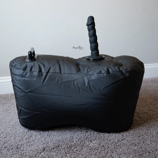 Body Dock Inflatable Love Seat Blow-Up Mount with Silicone Dildo — image 14 of 24