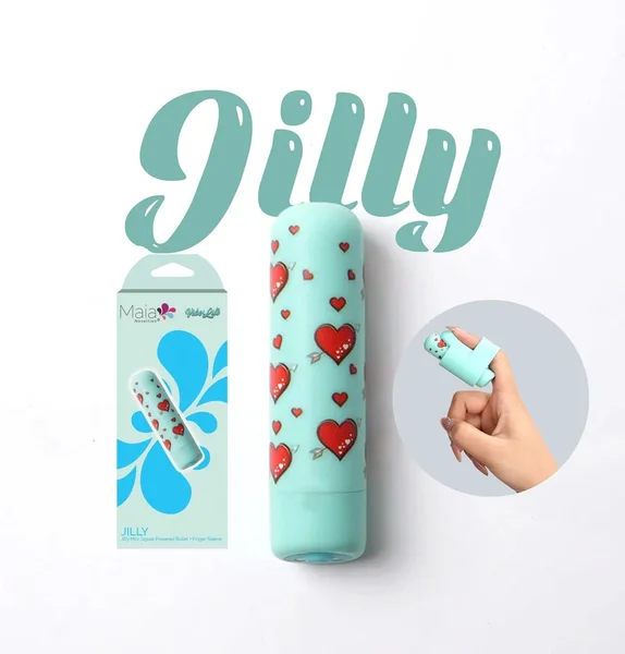 Maia Jilly Fierce Power Bullet Vibrator with Sleeve — image 3 of 10