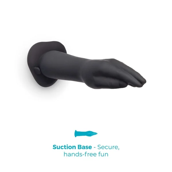 10.5" Vibrating Silicone Fisting Dildo with Suction Base — image 11 of 14
