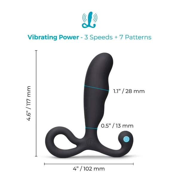 P-Spot Vibing Vibrating Silicone Prostate Massager — image 10 of 16