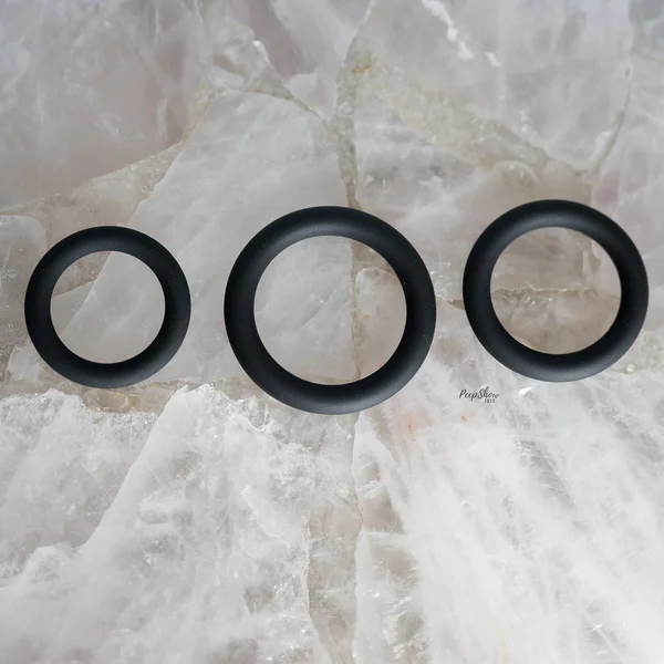 3-Ring Explore Kit, Firm Cock Rings 3 Sizes — image 4 of 25