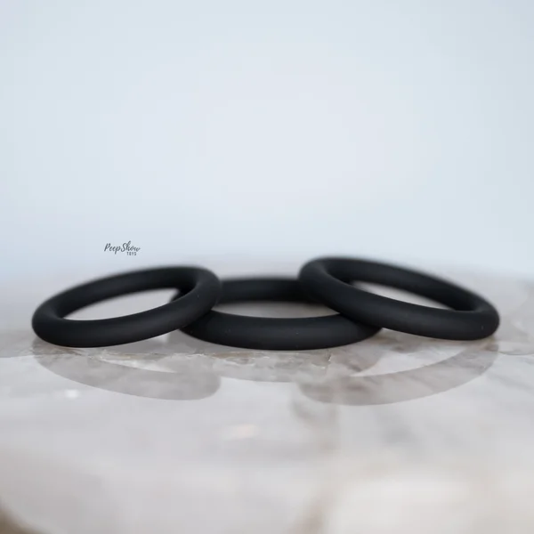 3-Ring Explore Kit, Firm Cock Rings 3 Sizes — image 10 of 25