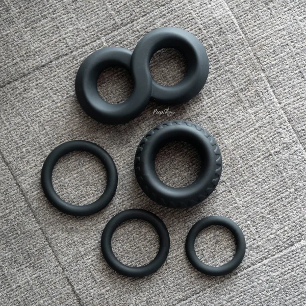 3-Ring Explore Kit, Firm Cock Rings 3 Sizes — image 21 of 25