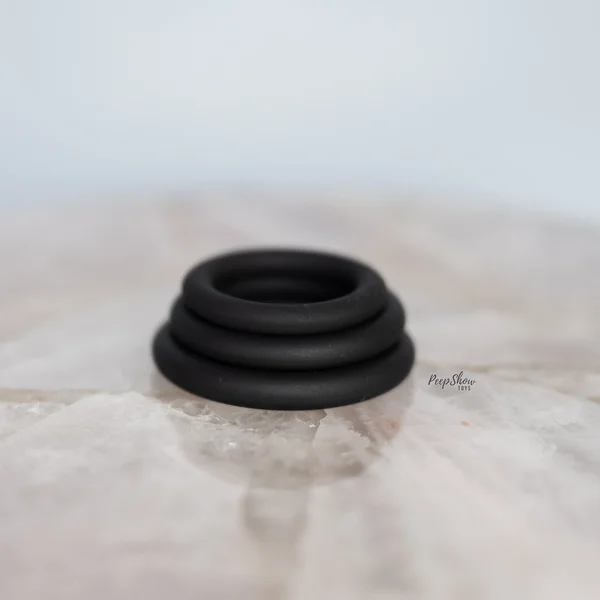 3-Ring Explore Kit, Firm Cock Rings 3 Sizes — image 9 of 25