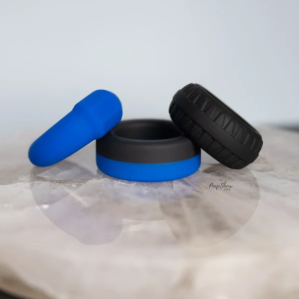Soft-Silicone Ring Pack, 3 Styles Bundled — image 21 of 25