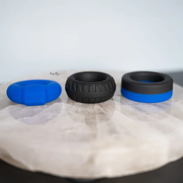 Soft-Silicone Ring Pack, 3 Styles Bundled — image 9 of 25