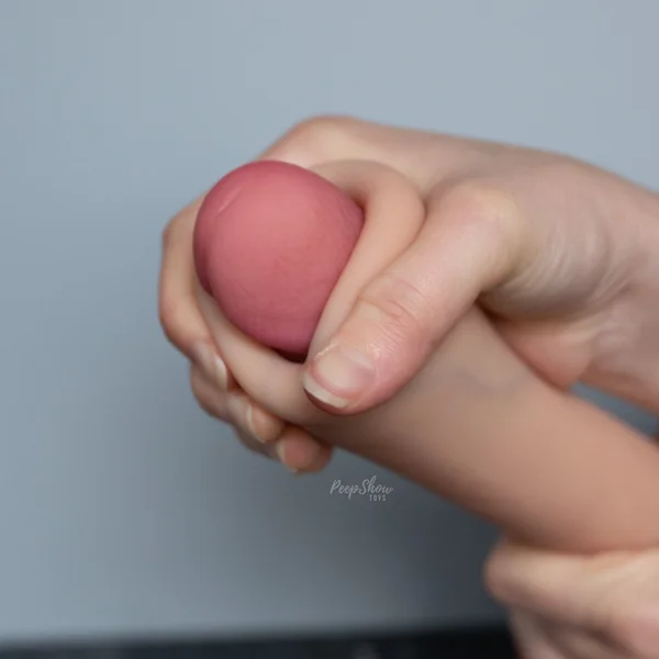 SLY Sliding Skin Silicone Dildo — image 9 of 25