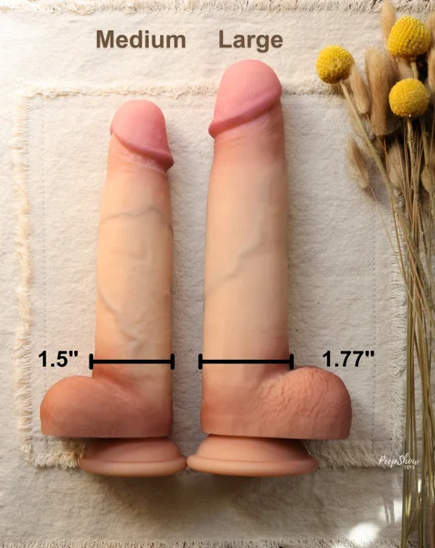 SLY Sliding Skin Silicone Dildo — image 15 of 25