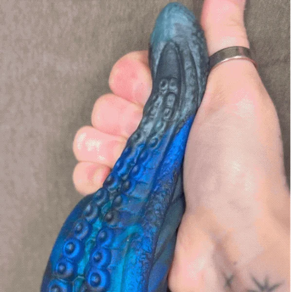 Krakenix Squishy-Soft Silicone Tentacle Dildo - XL — image 2 of 25