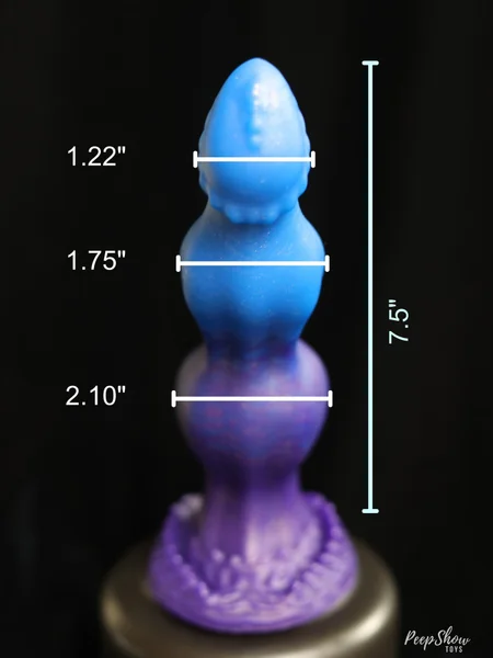 Trolnir Knotted Fantasy Dildo - Squish-Soft Silicone — image 5 of 18