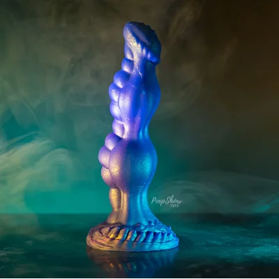 trolnir knotted fantasy dildo squish soft silicone