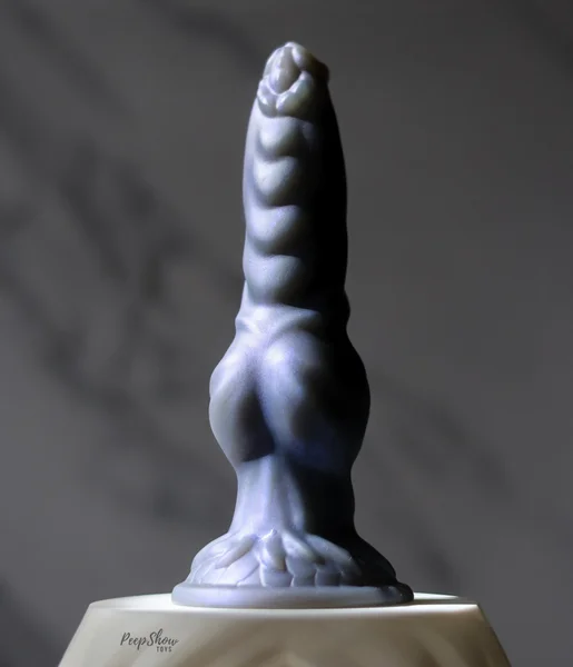 Gnarr Fantasy Dildo with Knot - Squish-Soft Silicone — image 24 of 25