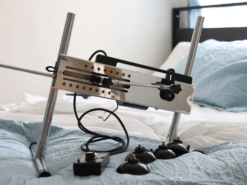 Solina Premium Sex Machine - 120-Watt Motor, Includes Maxima Dildo — image 8 of 25