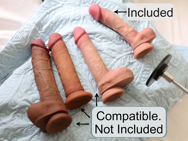 Solina Premium Sex Machine - 120-Watt Motor, Includes Maxima Dildo — image 19 of 25