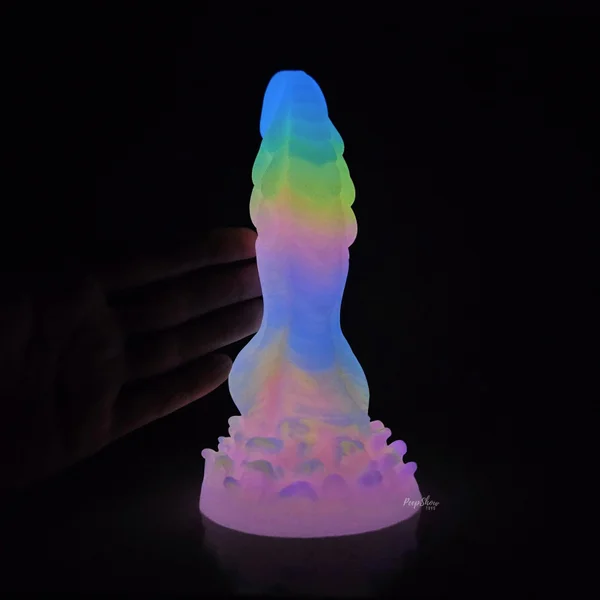 Lucien Easy 1st Dragon Dildo - Glow-in-the-Dark — image 2 of 25