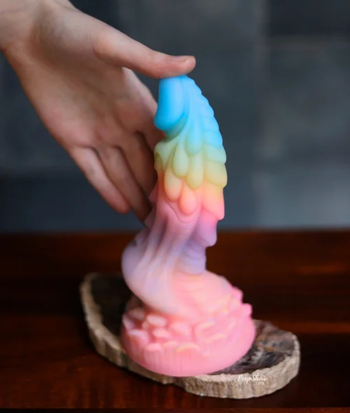 Lucien Easy 1st Dragon Dildo - Glow-in-the-Dark — image 17 of 25