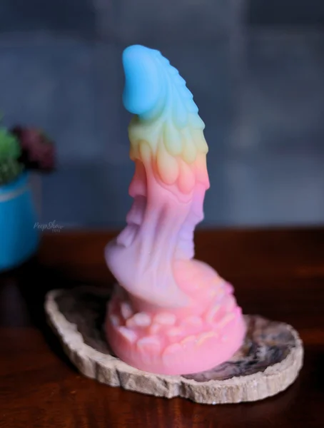 Lucien Easy 1st Dragon Dildo - Glow-in-the-Dark — image 4 of 25