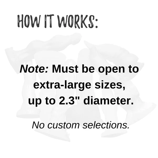 3-Pack Fantasy Dildo Mystery Bundle - 3 Silicone Toys — image 6 of 8
