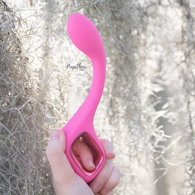 pretty in pink lace g spot vibrator