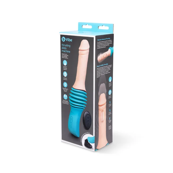 b-Vibe Realistic Thrusting Dildo with Remote — image 15 of 15