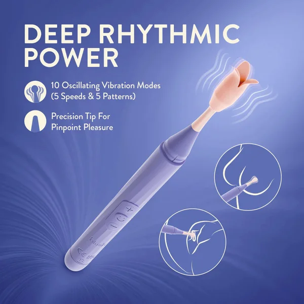 Lush Juno Oscillating Clit Massager with 3 Attachments — image 10 of 25