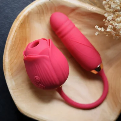 suck thrust rose thrusting toy