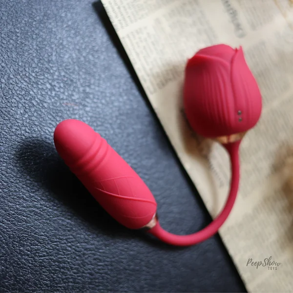 Suck & Thrust Rose Thrusting Toy — image 9 of 16
